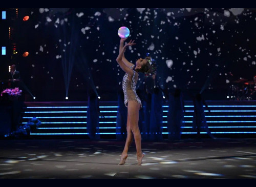 Ball for rhythmic gymnastics